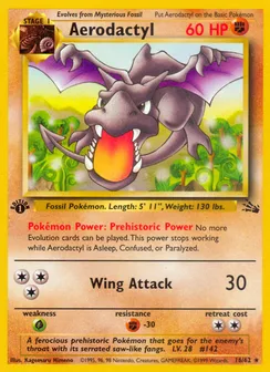 Aerodactyl, Normal