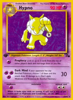 Hypno, Normal