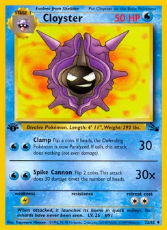Cloyster, Normal