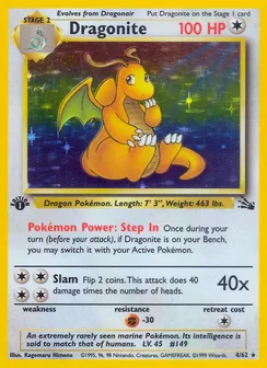 Dragonite, Holofoil