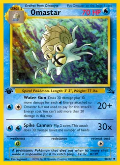 Omastar, Normal