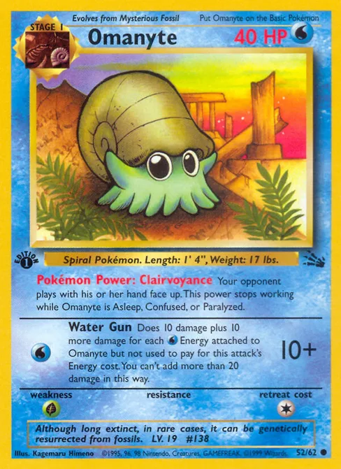 Omanyte, Fossil #52