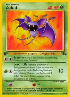 Zubat, Normal