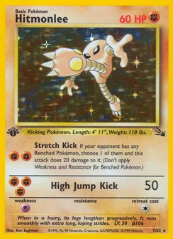 Hitmonlee, Holofoil