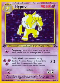 Hypno, Holofoil