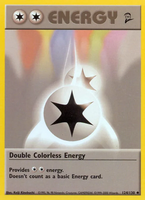 Double Colorless Energy, Base Set 2 #124