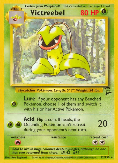 Victreebel, Base Set 2 #32
