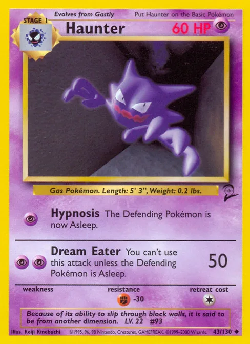 Haunter, Base Set 2 #43