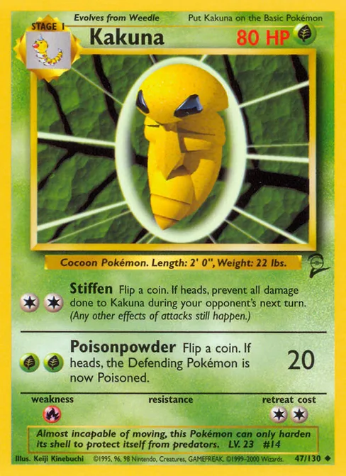 Kakuna, Base Set 2 #47