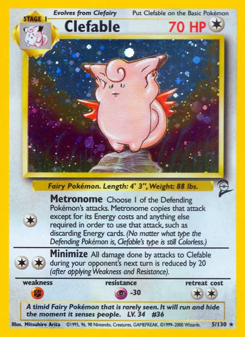 Clefable, Base Set 2 #5