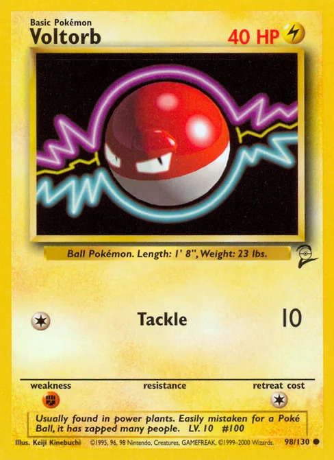 Voltorb, Base Set 2 #98