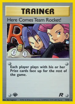 Here Comes Team Rocket!, Holofoil