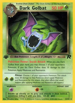 Dark Golbat, Normal