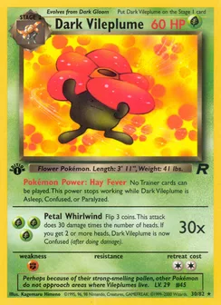 Dark Vileplume, Normal