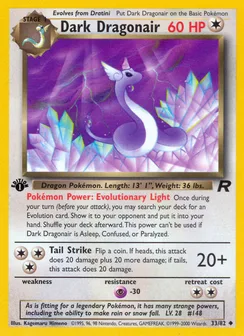 Dark Dragonair, Normal
