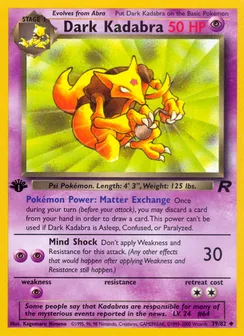Dark Kadabra, Normal