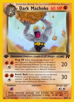 Dark Machoke, Normal