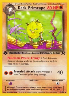 Dark Primeape, Normal