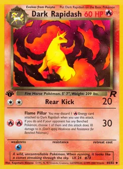 Dark Rapidash, Normal