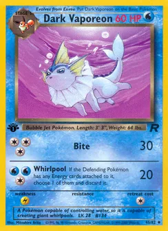 Dark Vaporeon, Normal