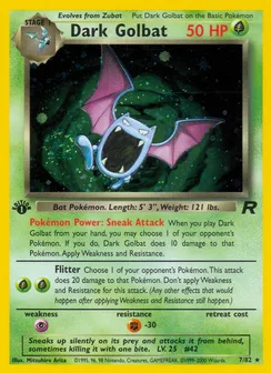 Dark Golbat, Holofoil