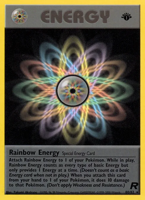 Rainbow Energy, Team Rocket #80