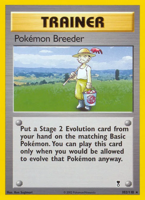 Pokémon Breeder, Legendary Collection #102