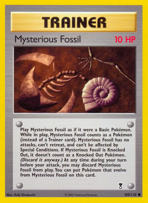 Mysterious Fossil, Legendary Collection #109