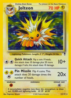 Jolteon, Holofoil