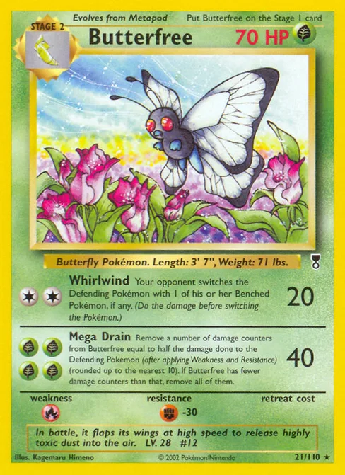 Butterfree, Legendary Collection #21