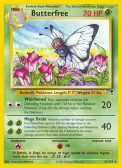 Butterfree, Normal