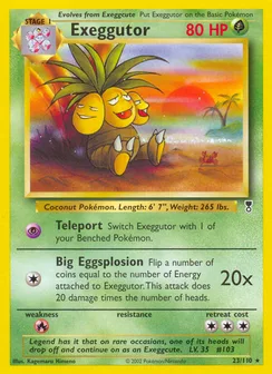 Exeggutor, Normal