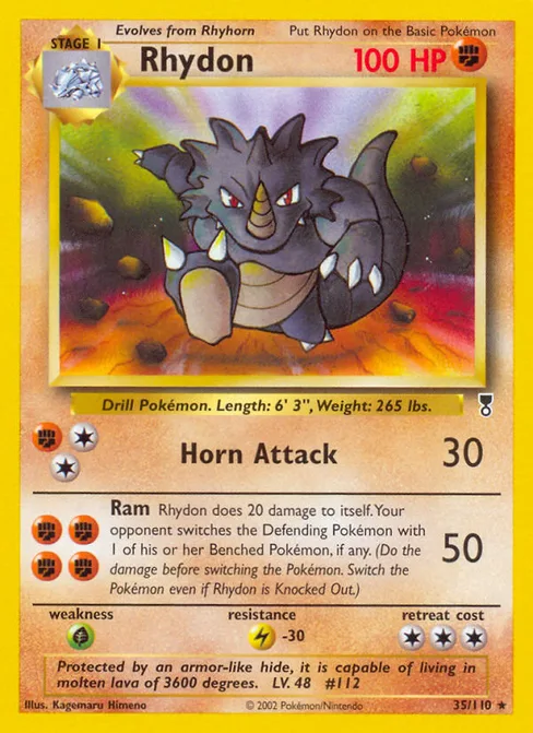 Rhydon, Legendary Collection #35