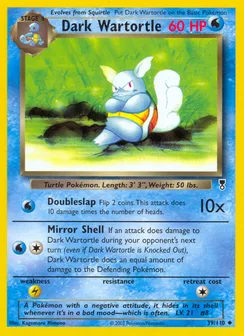 Dark Wartortle, Normal