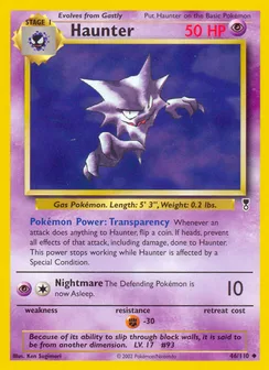 Haunter, Normal