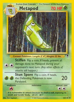 Metapod, Normal