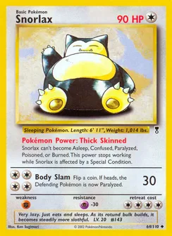 Snorlax, Normal