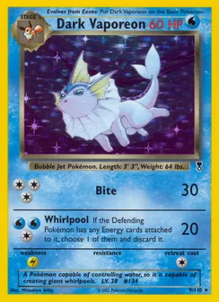 Dark Vaporeon, Holofoil