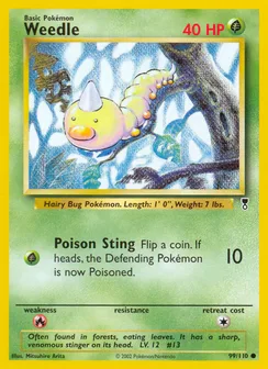 Weedle, Normal