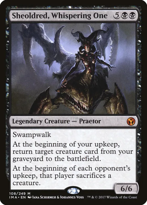 Sheoldred, Whispering One, Iconic Masters #108