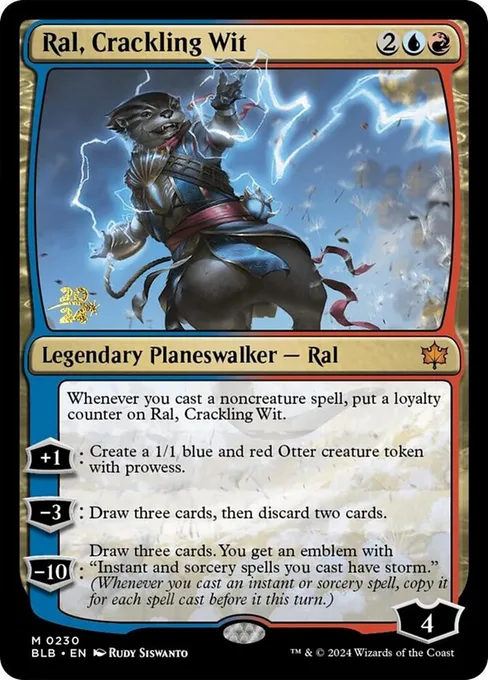 Ral, Crackling Wit, Bloomburrow Promos #230s