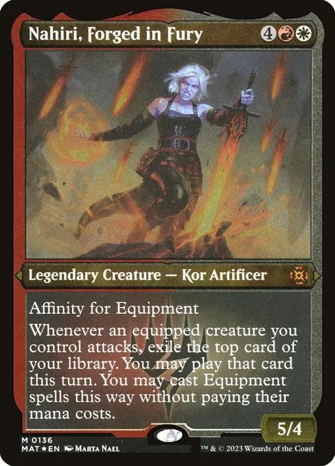 Nahiri, Forged in Fury, March of the Machine: The Aftermath #136