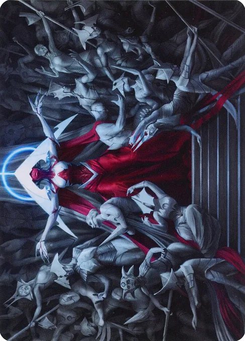 Elesh Norn, Mother of Machines // Elesh Norn, Mother of Machines, Phyrexia: All Will Be One Art Series #2