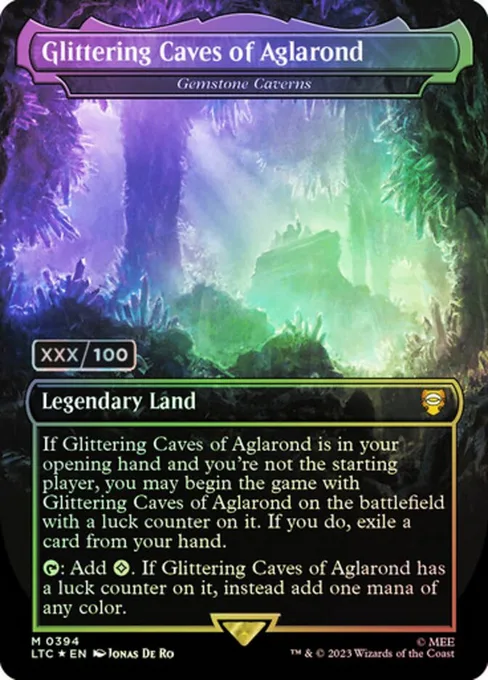 Gemstone Caverns, Tales of Middle-earth Commander #394z