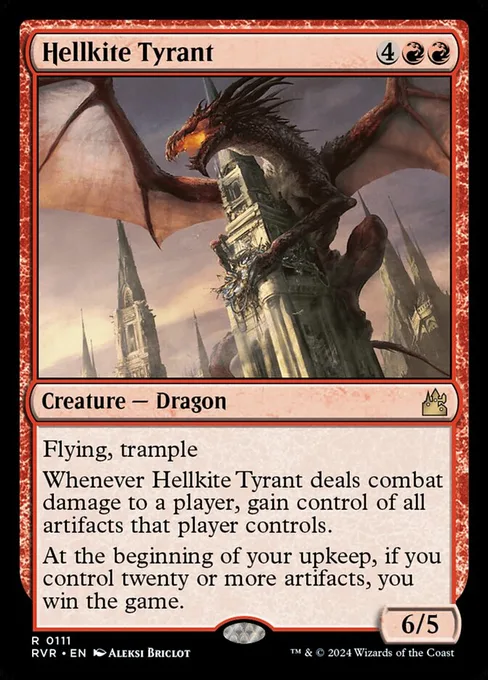 Hellkite Tyrant, Ravnica Remastered #111