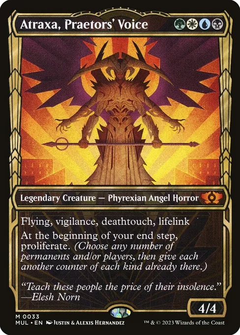 Atraxa, Praetors' Voice, Multiverse Legends #33