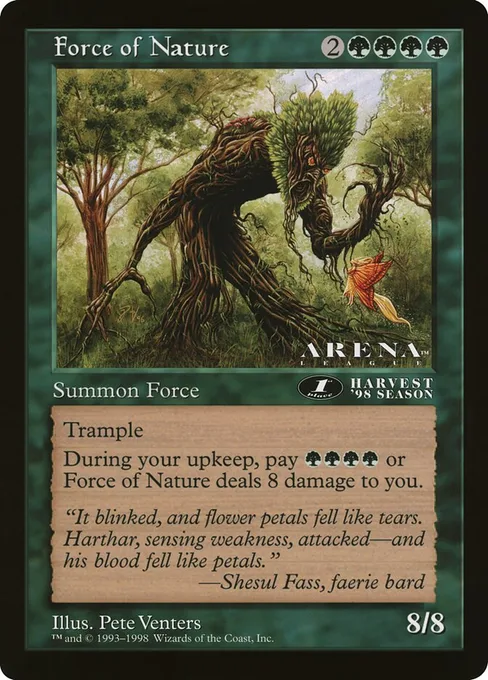 Force of Nature, Oversized League Prizes #52