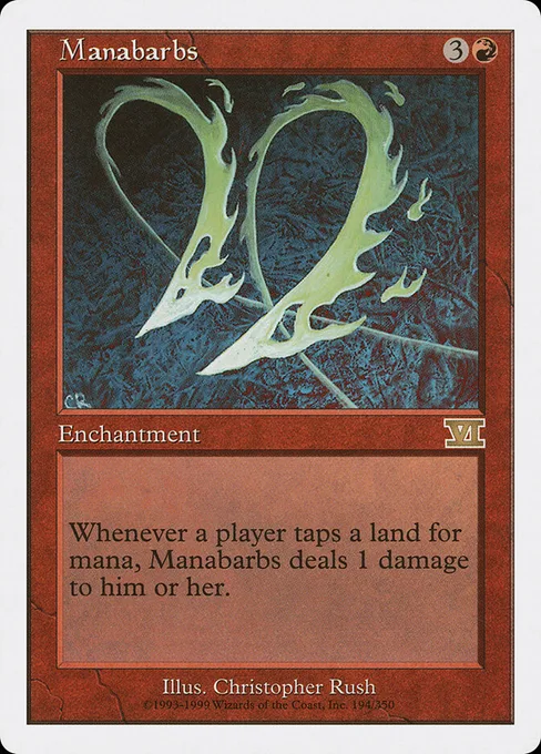 Manabarbs, Classic Sixth Edition #194