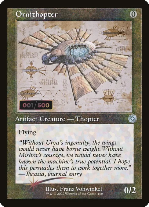 Ornithopter, The Brothers' War Retro Artifacts #100z