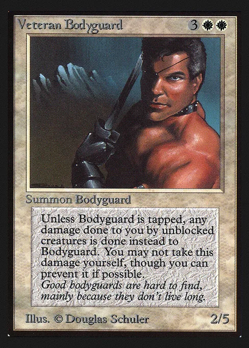 Veteran Bodyguard, Intl. Collectors' Edition #42